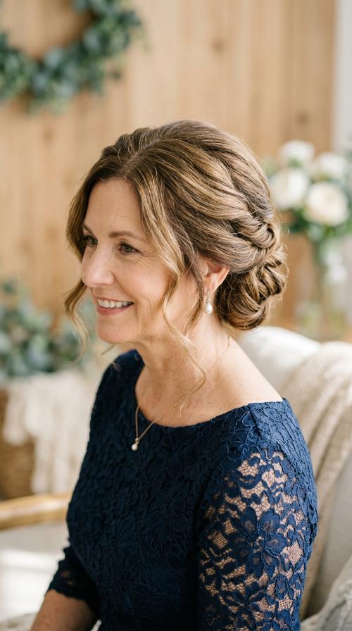 Twisted Side Updo
