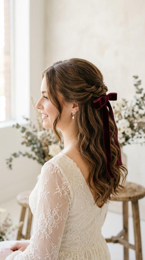 Velvet Ribbon Tie