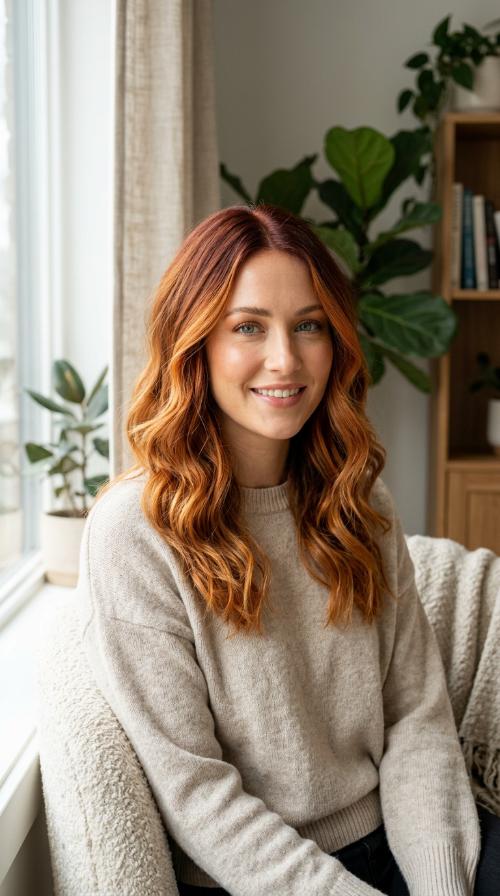 Vibrant Copper Glow