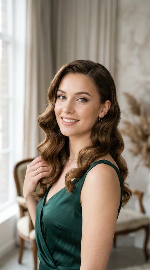 Vintage Glamour Hollywood Waves