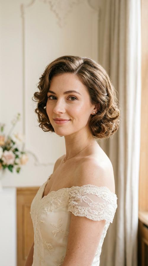 Vintage-Inspired Faux Bob