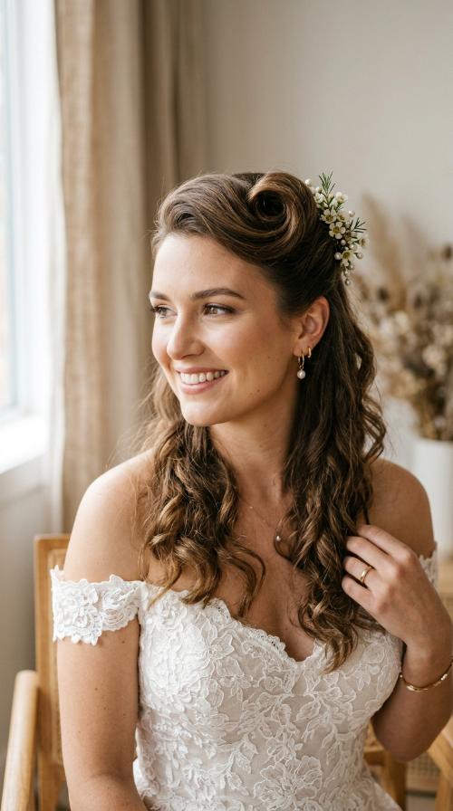 Vintage-Inspired Victory Roll