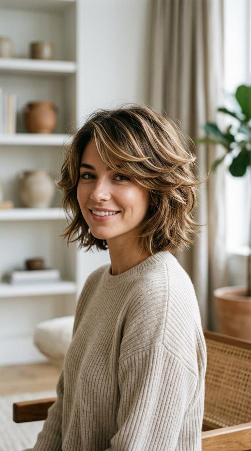 Voluminous 90s Blowout Layers