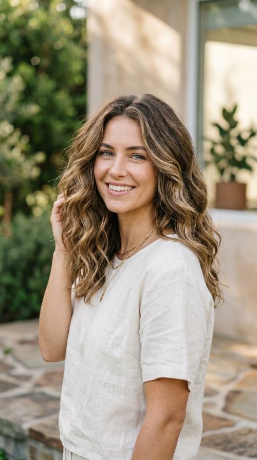 Voluminous Beachy Waves