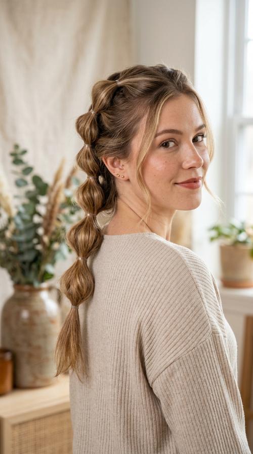 Voluminous Bubble Braid