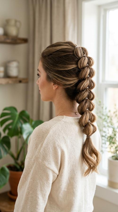 Voluminous Bubble Braid