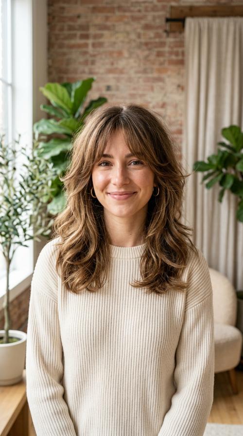Voluminous Butterfly Cut