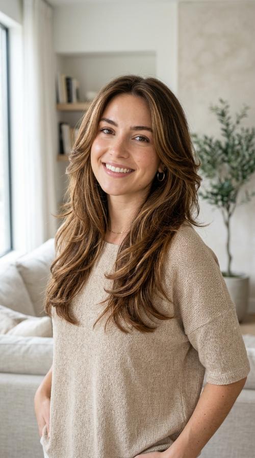 Voluminous C-Shape Cut