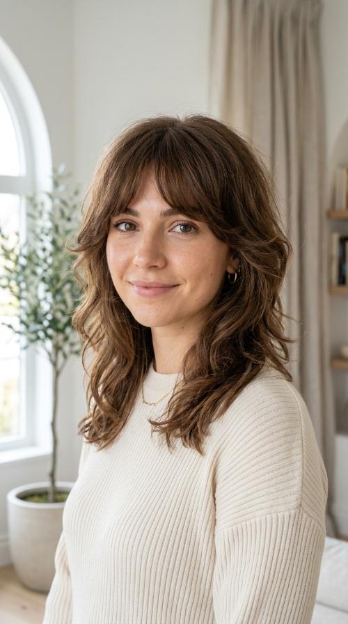 Voluminous Choppy Layers with Bottleneck Bangs