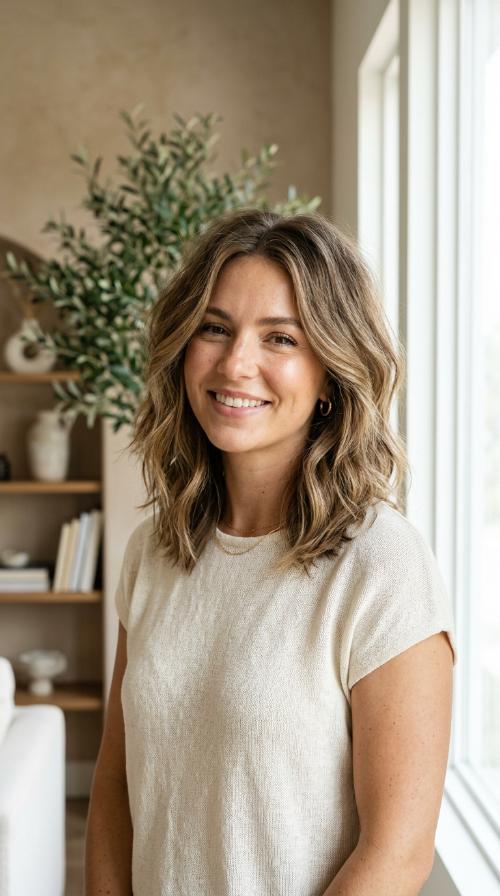 Voluminous Choppy Lob