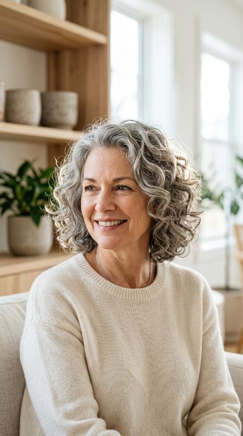 Voluminous Classic Curls