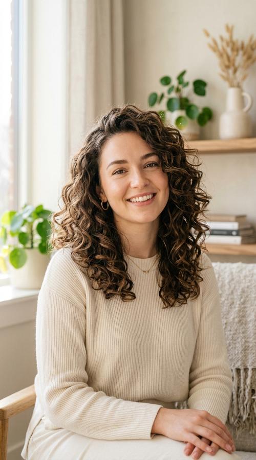 Voluminous Cold Perm