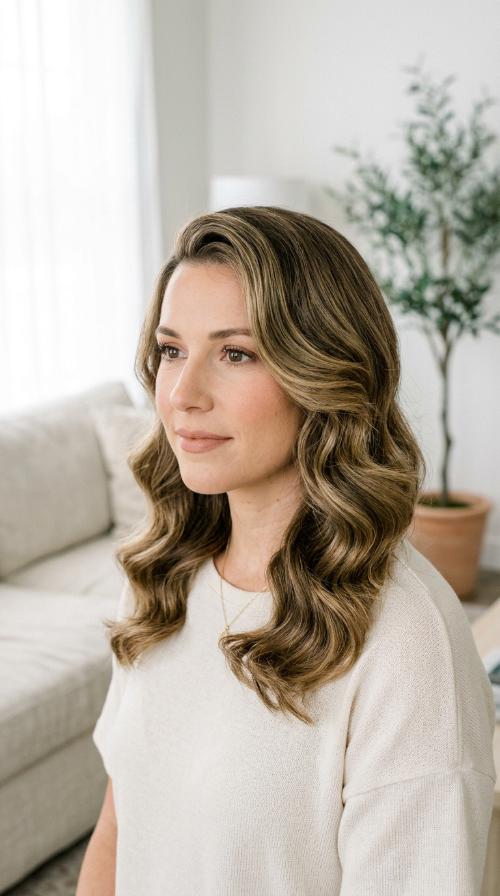 Voluminous Hollywood Waves