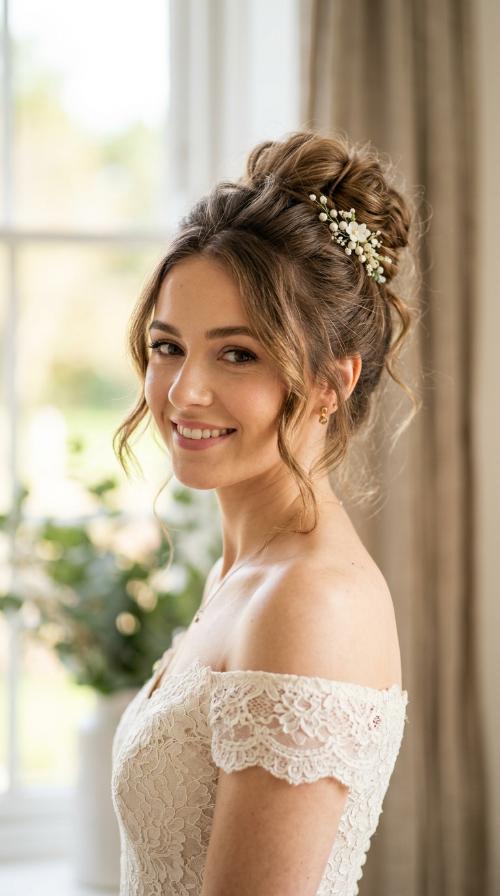 Voluminous Messy Bun