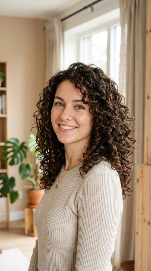 Voluminous Spiral Perm