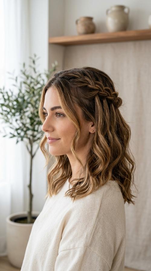Waterfall Braid Accent