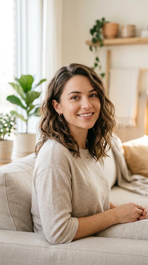 Wavy Lob with Textured Ends