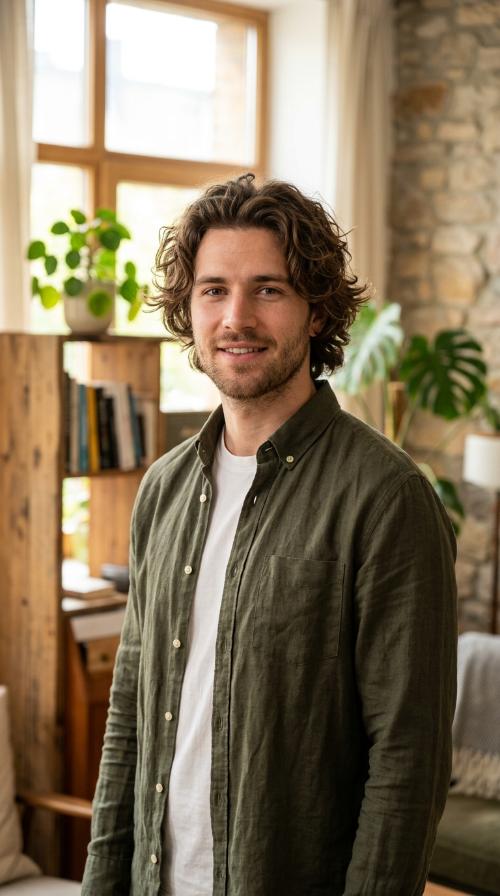 Wavy Mid-Length Mop