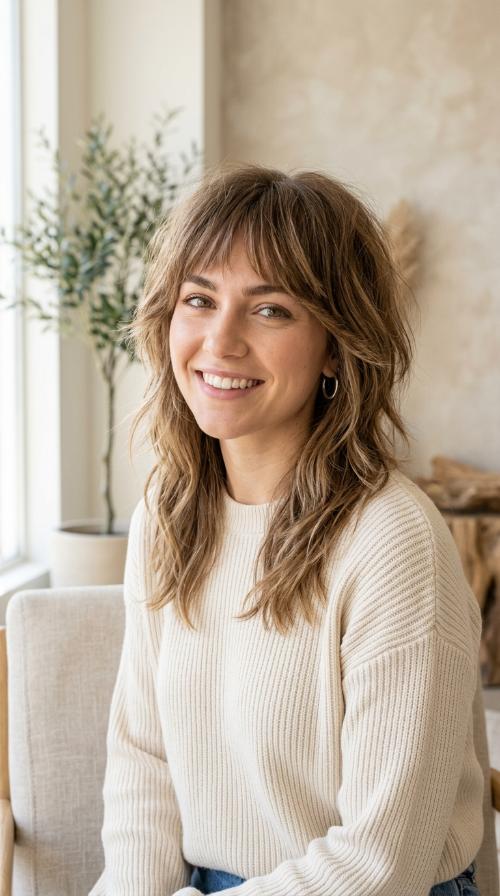 Wispy Bangs and Choppy Tiers