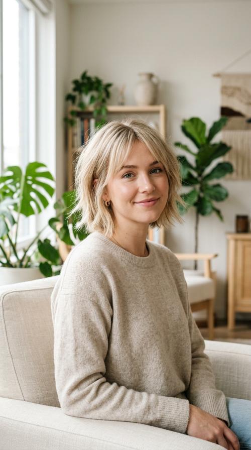 Wispy Layered Bob