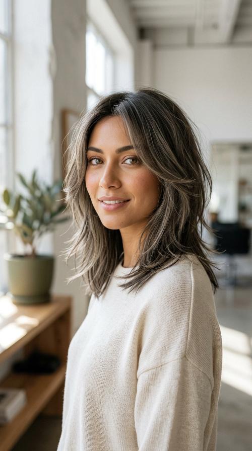 Wispy Layered Lob