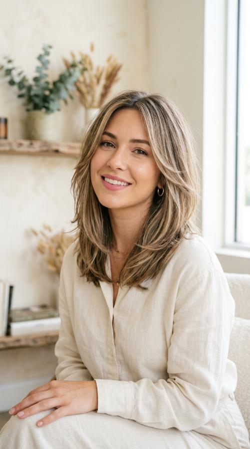 Wispy Layered Lob