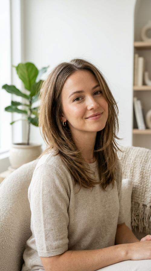 Wispy Layered Mid-Length