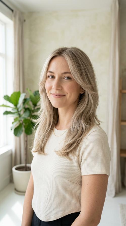 Wispy Layered U-Cut