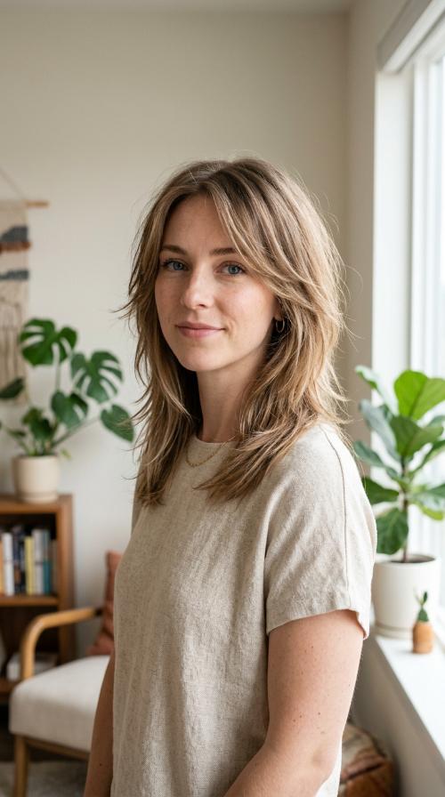 Wispy Layers for Fine Hair