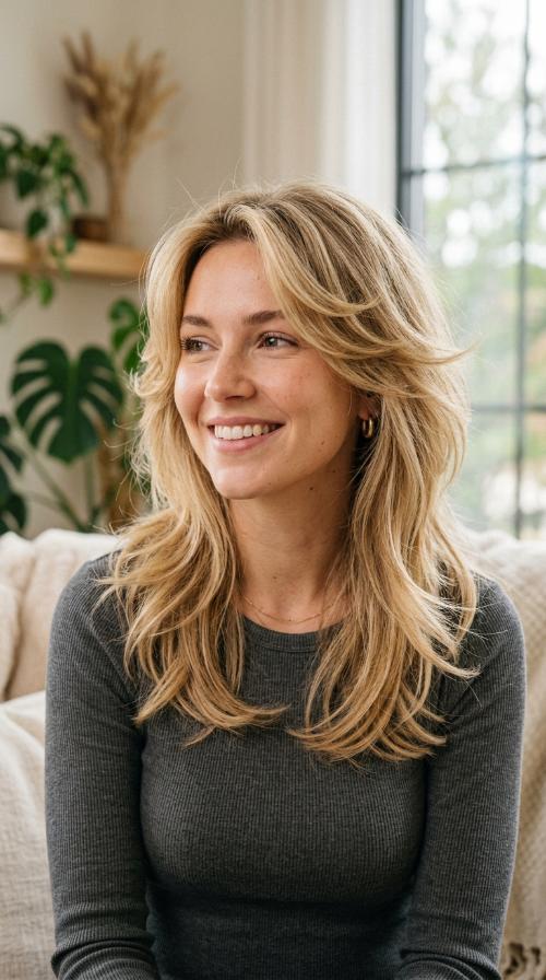 Wispy Tapered Layers