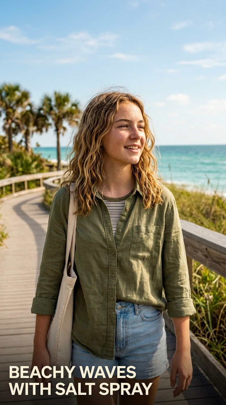 Beachy Waves with Salt Spray