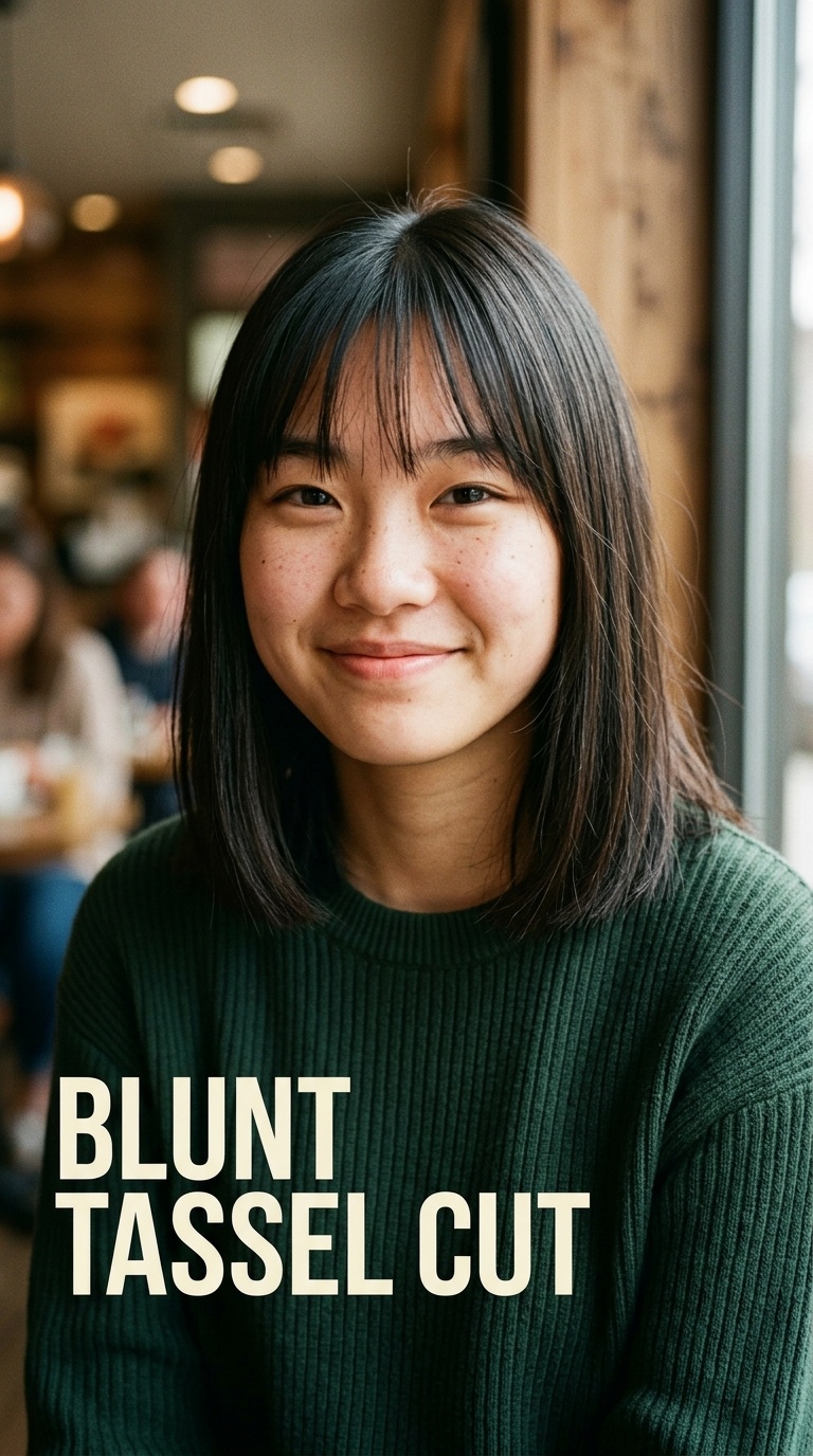 Blunt Tassel Cut