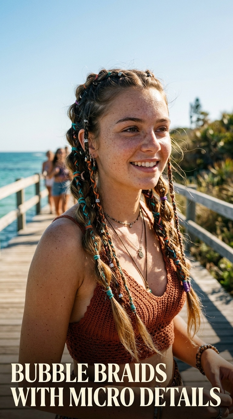 Bubble Braids with Micro Details