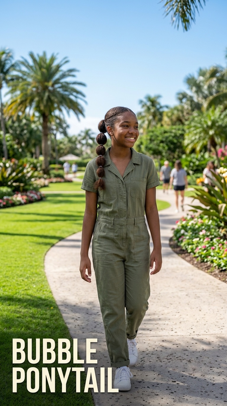 Bubble Ponytail