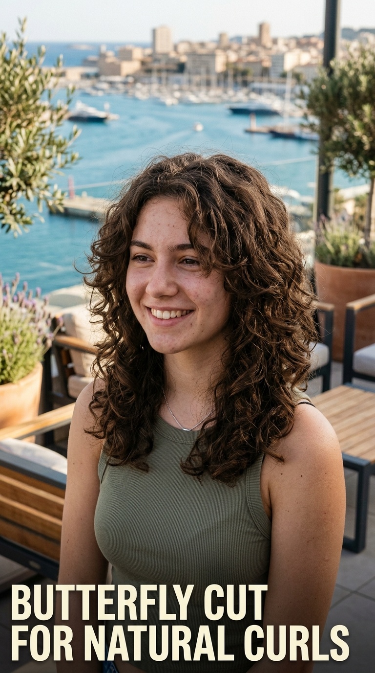 Butterfly Cut for Natural Curls
