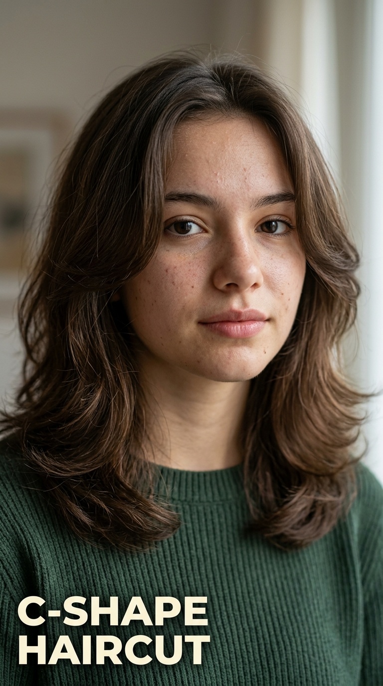 C-Shape Haircut
