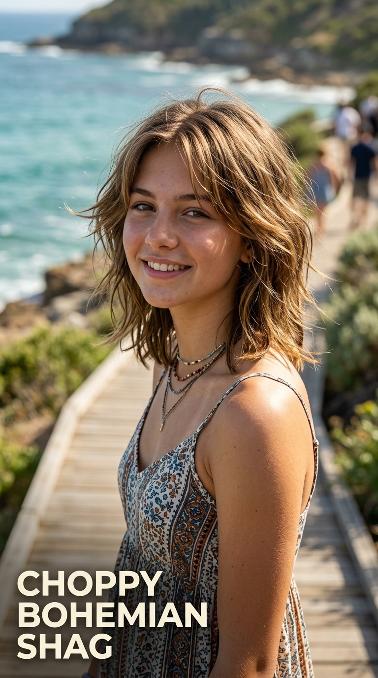 Choppy Bohemian Shag