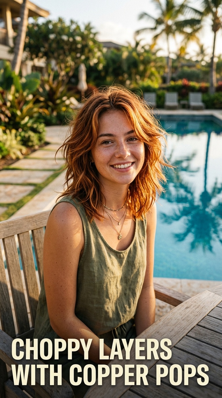 Choppy Layers with Copper Pops