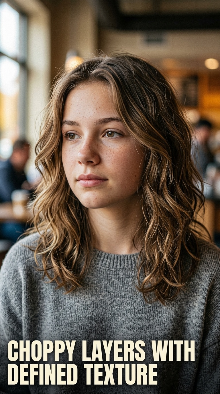 Choppy Layers with Defined Texture