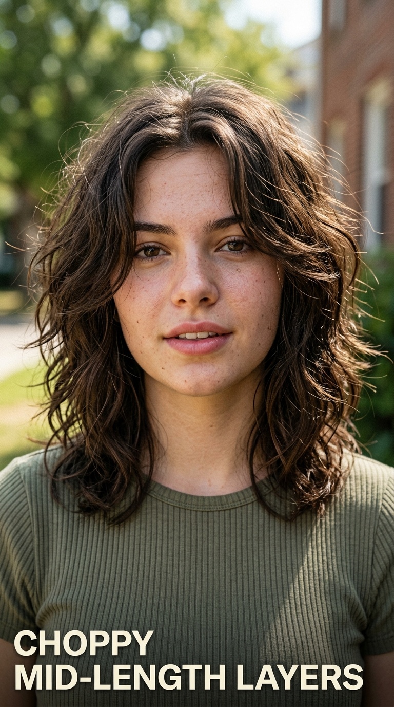 Choppy Mid-Length Layers