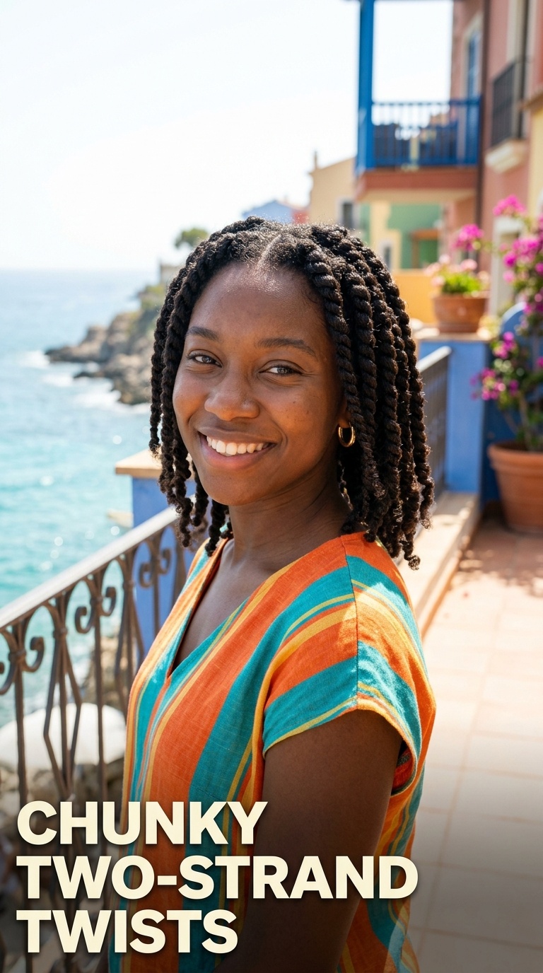 Chunky Two-Strand Twists