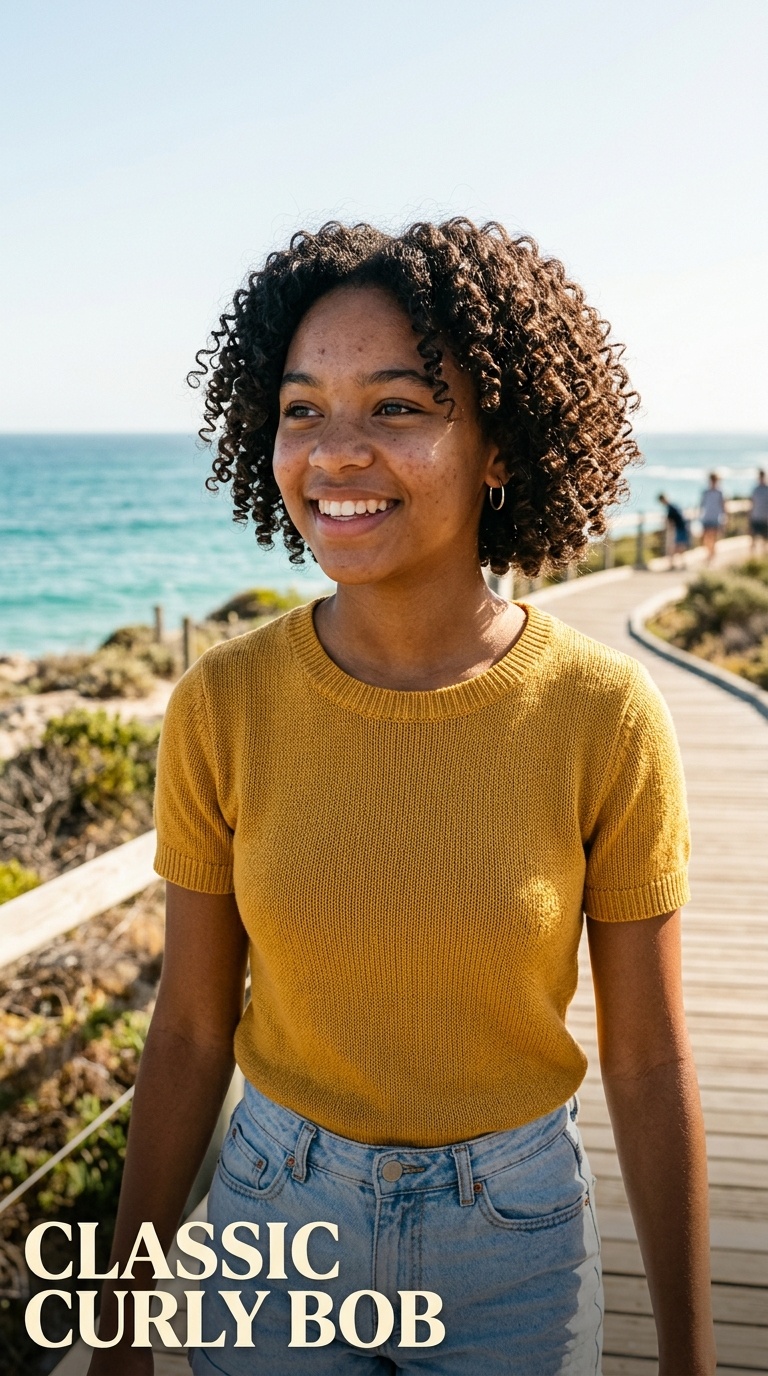 Classic Curly Bob