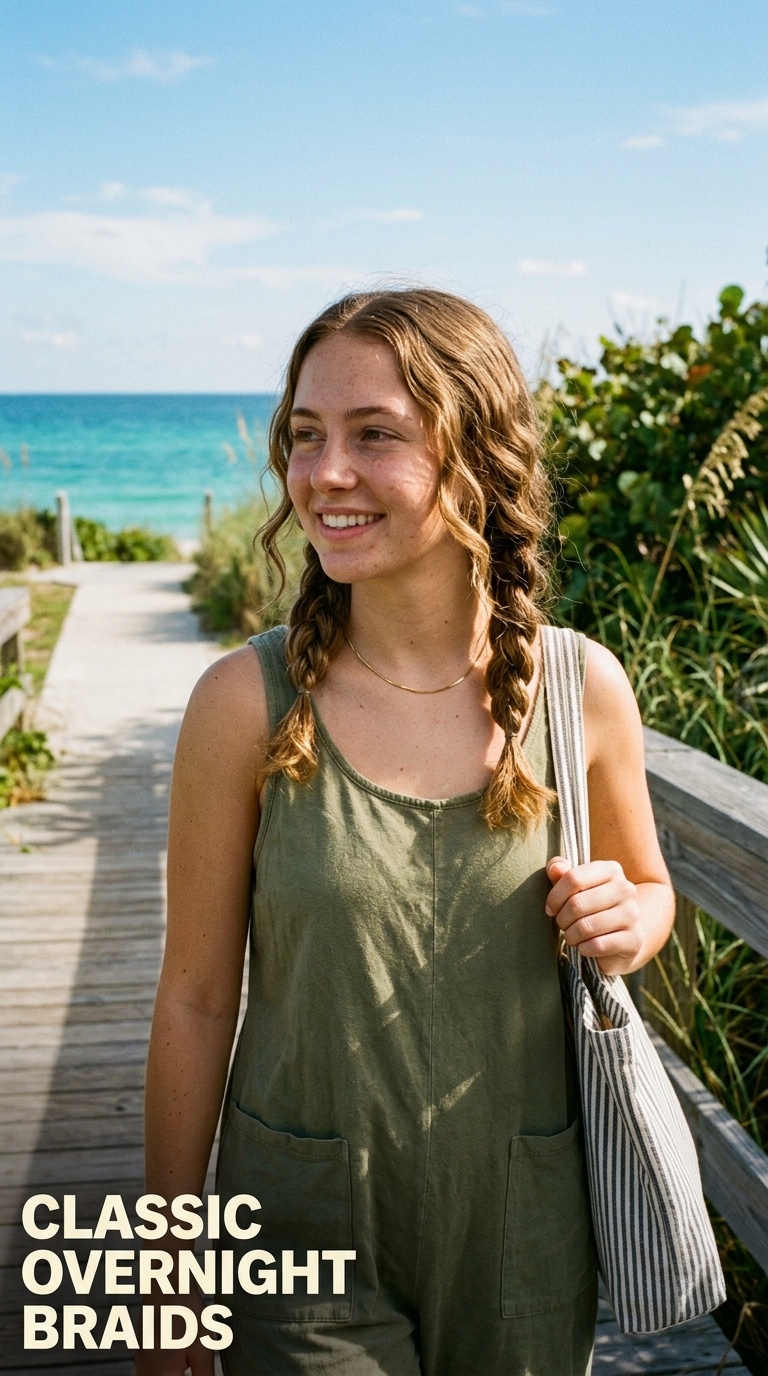 Classic Overnight Braids