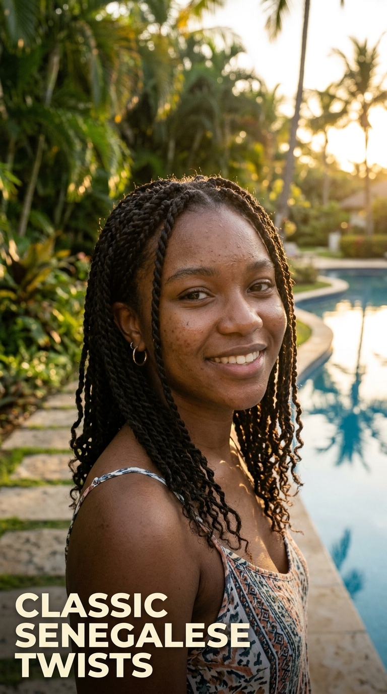 Classic Senegalese Twists