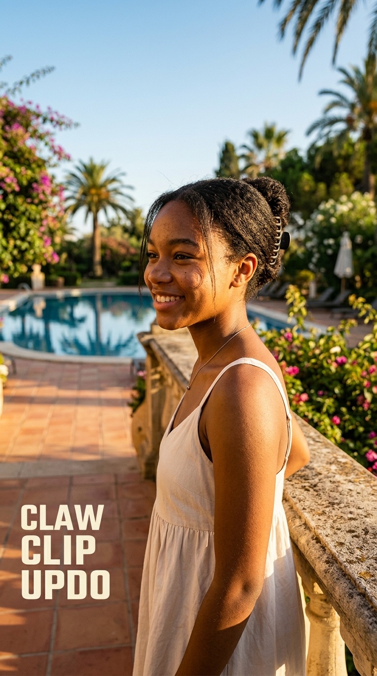Claw Clip Updo
