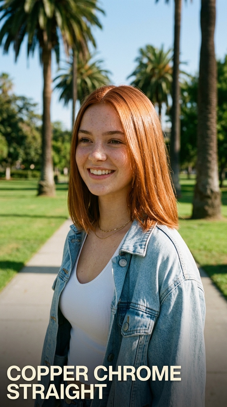 Copper Chrome Straight