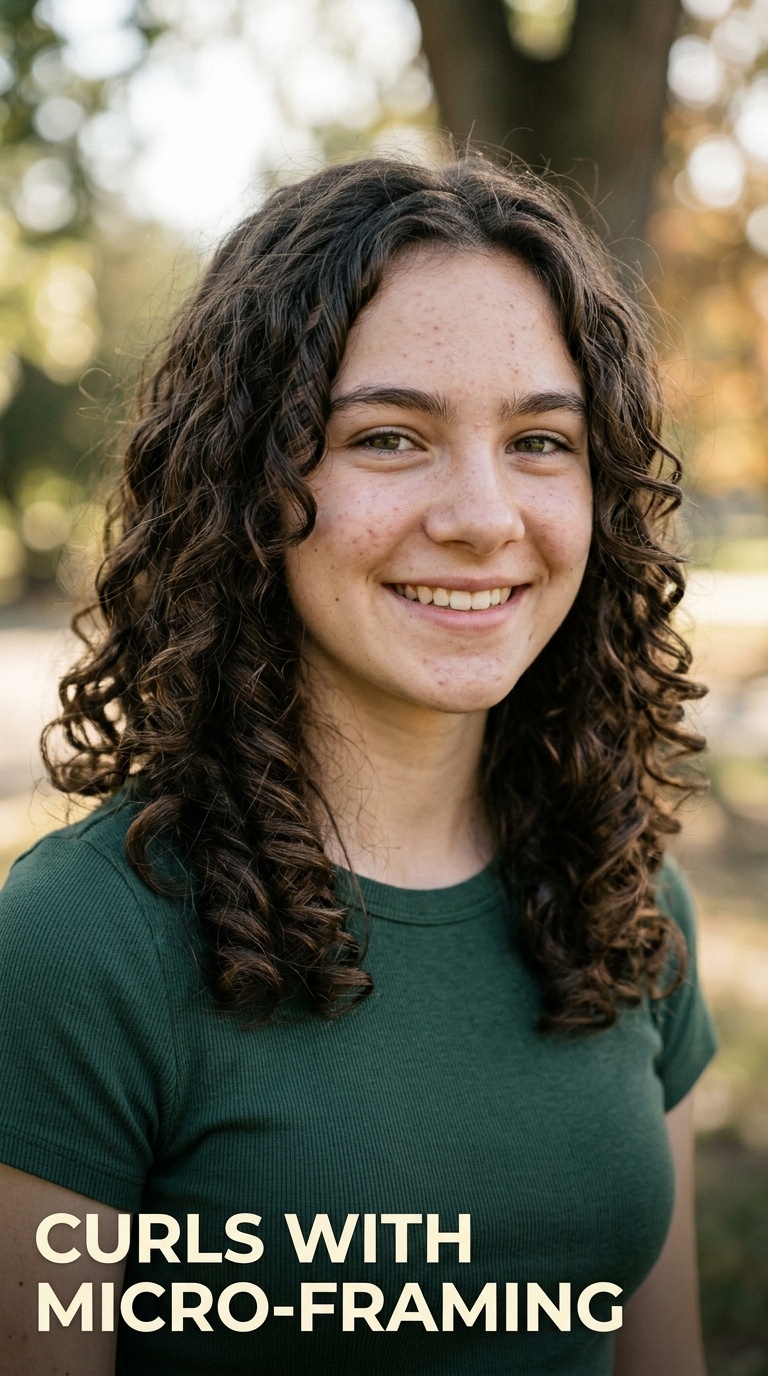 Curls with Micro-Framing