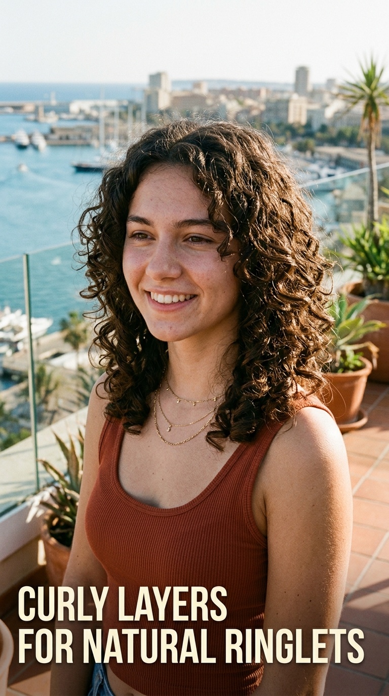 Curly Layers for Natural Ringlets
