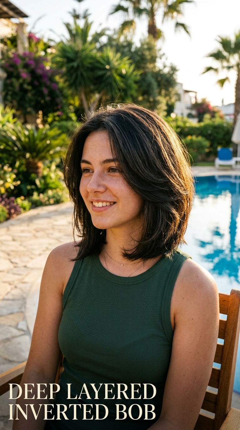 Deep Layered Inverted Bob