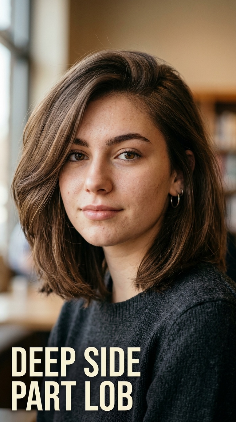 Deep Side Part Lob